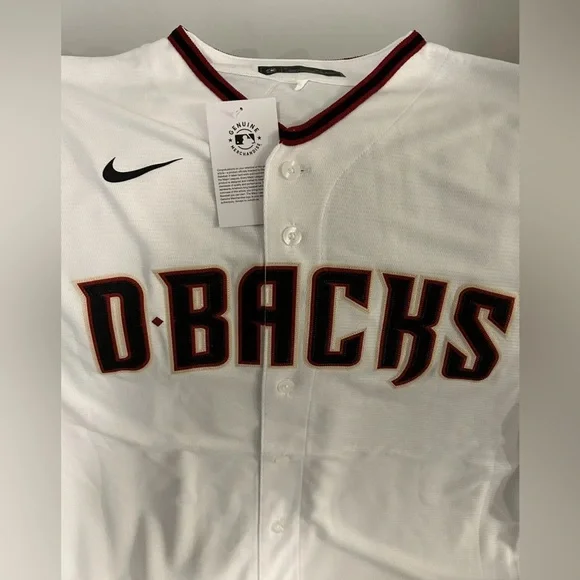 Nike Arizona Diamondbacks Baseball MLB White Jersey Men’s Size XL - Picture 2 of 6